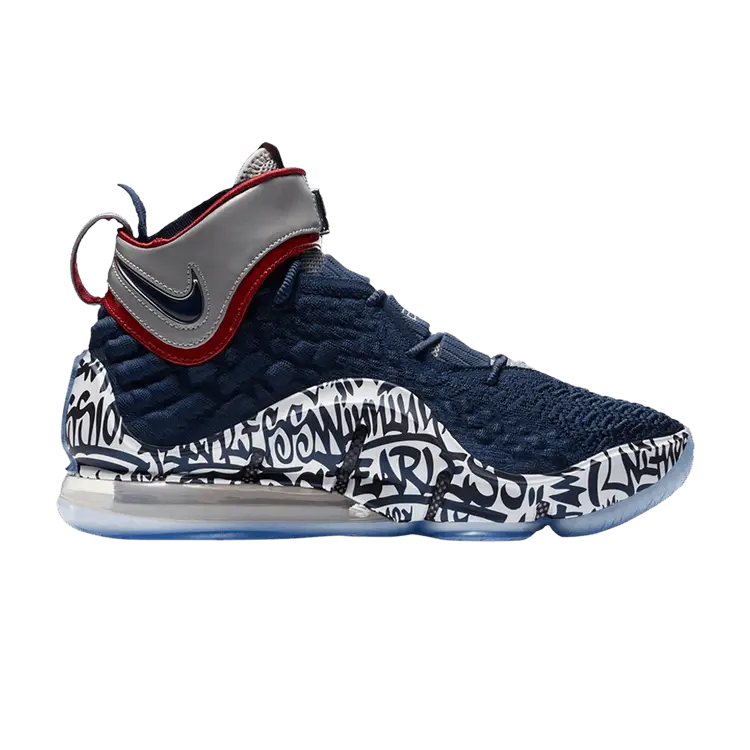 Кроссовки Nike LeBron 17 EP 'LeBron 4 Cold Blue Graffiti', синий 
Кроссовки Nike LeBron 17 EP 'LeBron 4 Cold Blue Graffiti', синий