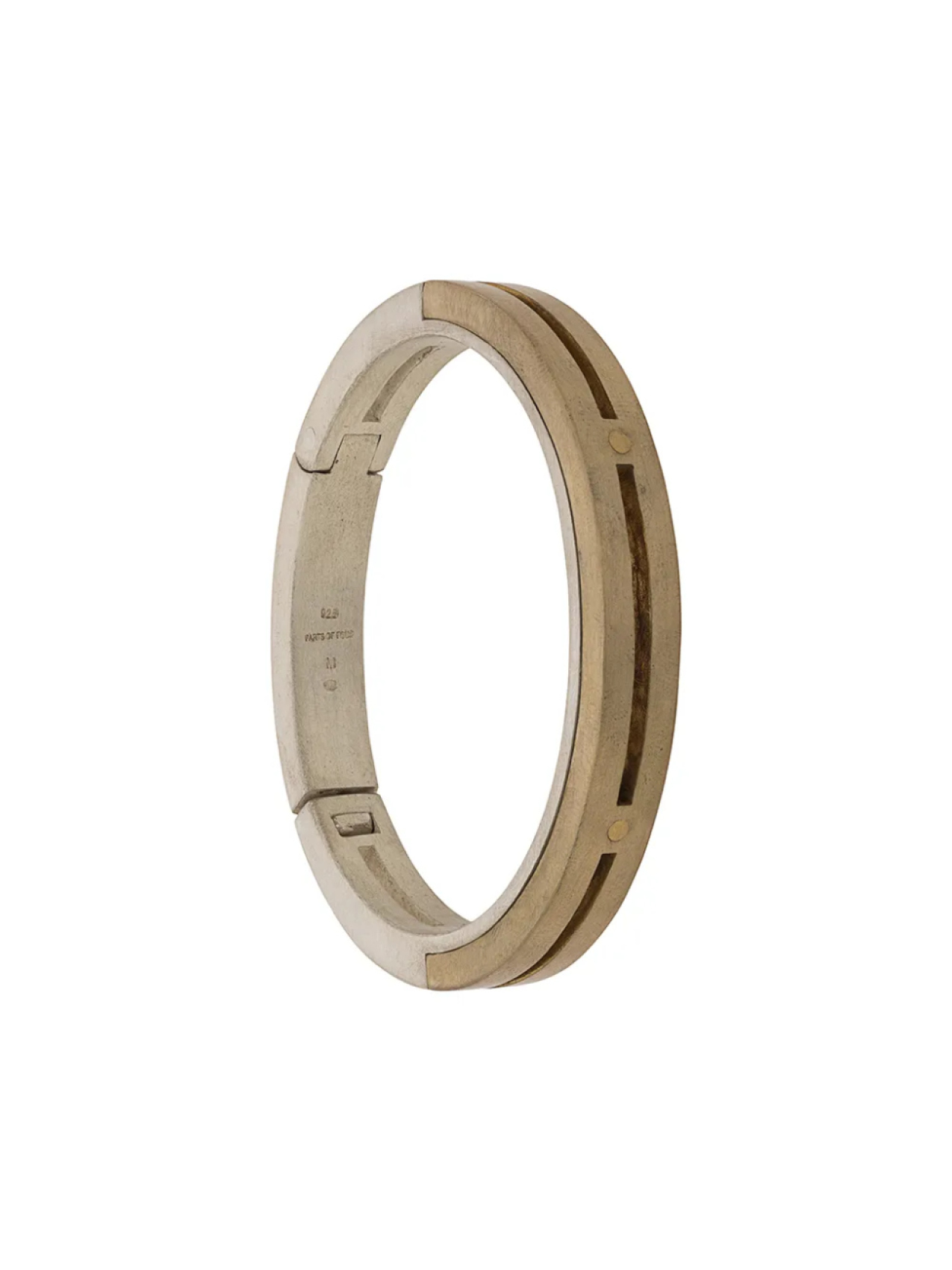 Parts of Four браслет Sistema v2 Slit Hybrid, серебряный
Parts of Four браслет Sistema v2 Slit Hybrid, серебряный