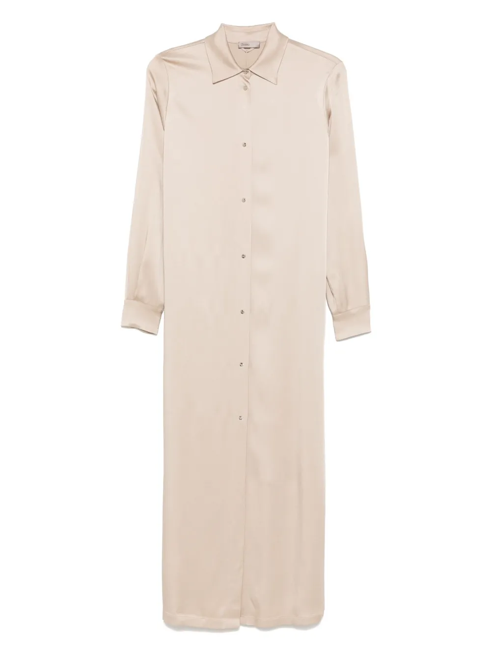 Атласное платье-рубашка Herno, нейтральный
Атласное платье-рубашка Herno, нейтральный