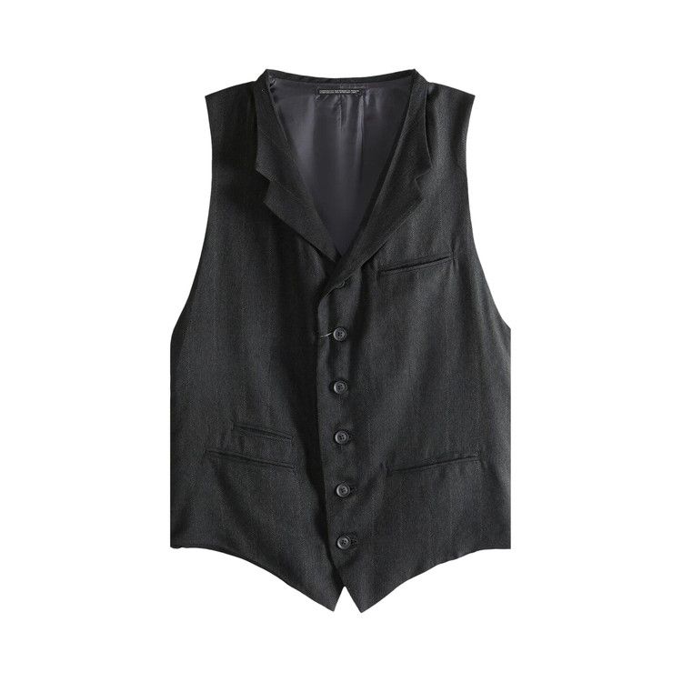 Топ Yohji Yamamoto Pour Homme Backside Padded Vest Top, Black
Топ Yohji Yamamoto Pour Homme Backside Padded Vest Top, Black