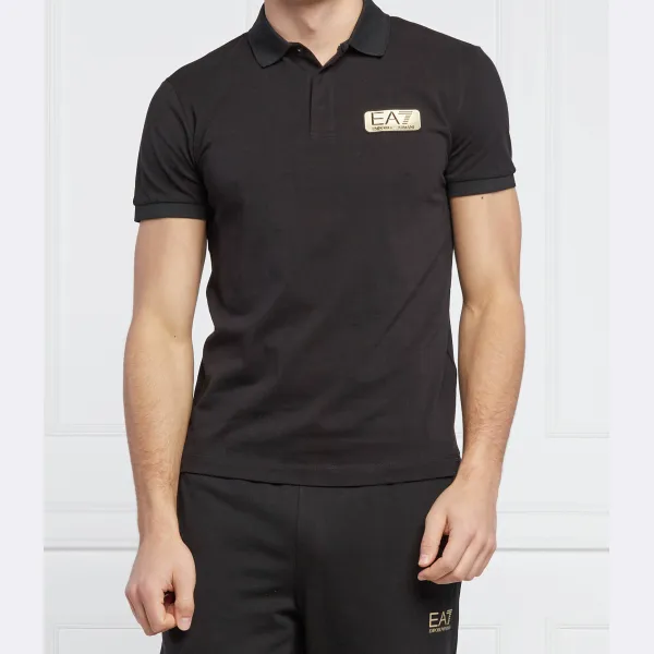 Рубашка поло стандартного кроя Ea7, черный
Рубашка поло стандартного кроя Ea7, черный
