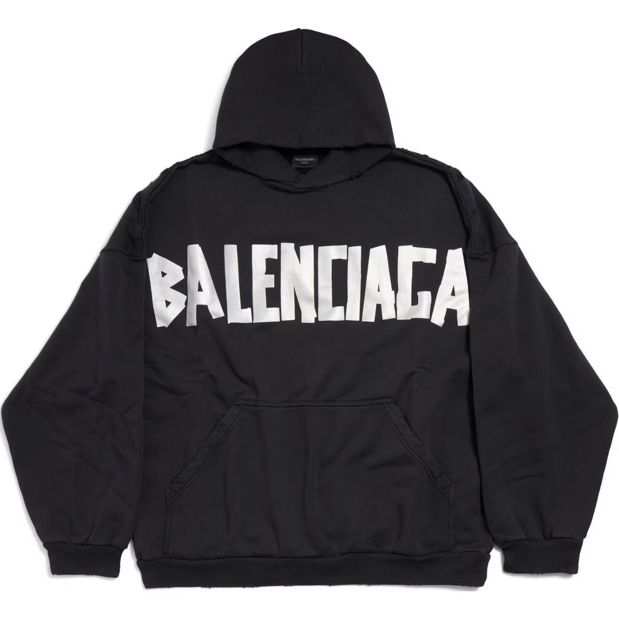 Толстовка унисекс черная Balenciaga, черный
Толстовка унисекс черная Balenciaga, черный