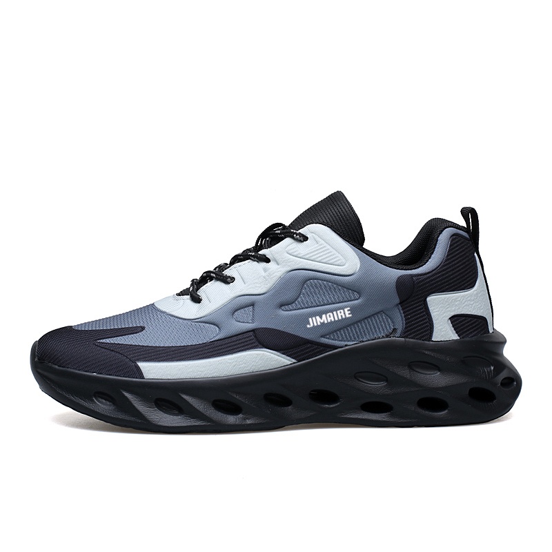 King Jinmai Амортизирующие противоскользящие износостойкие дышащие легкие низкие кроссовки унисекс черно-серые, цвет Black Gray
King Jinmai Амортизирующие противоскользящие износостойкие дышащие легкие низкие кроссовки унисекс черно-серые, цвет Black Gray