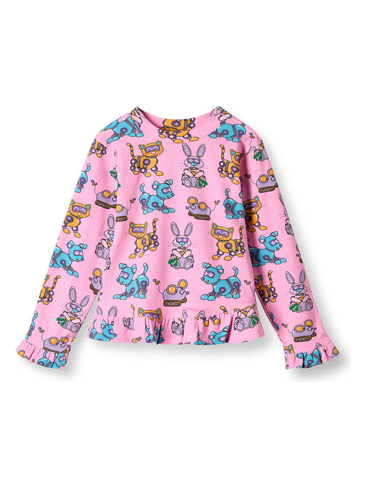 Småfolk Футболка с длинными рукавами "Robot Pets" розового цвета
Småfolk Футболка с длинными рукавами "Robot Pets" розового цвета