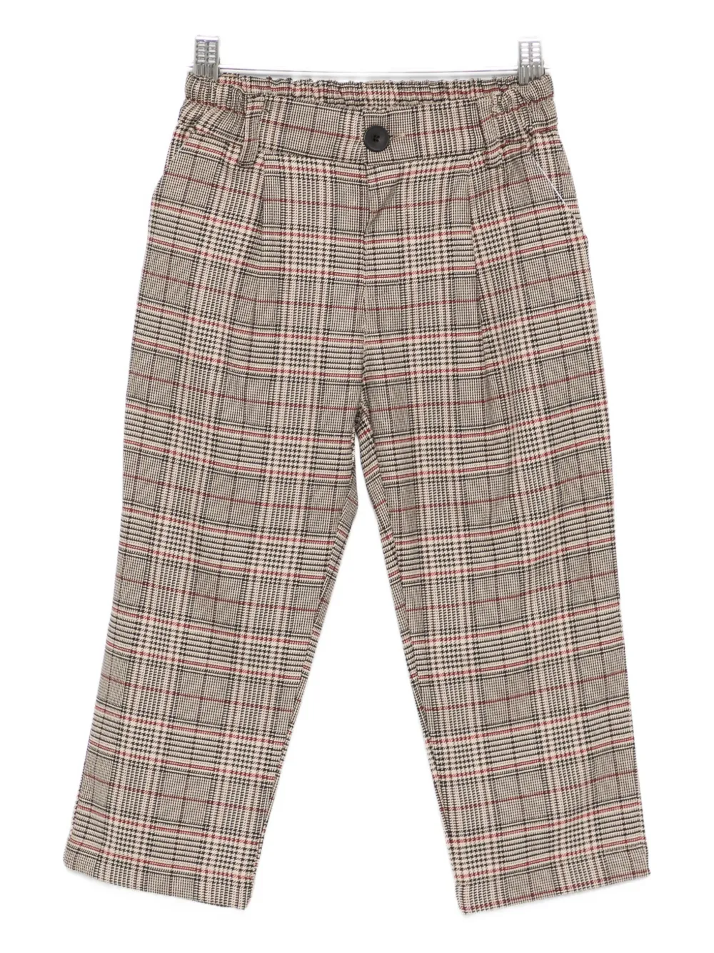 Брюки в клетку на резинке Miss Grant Kids, коричневый
Брюки в клетку на резинке Miss Grant Kids, коричневый