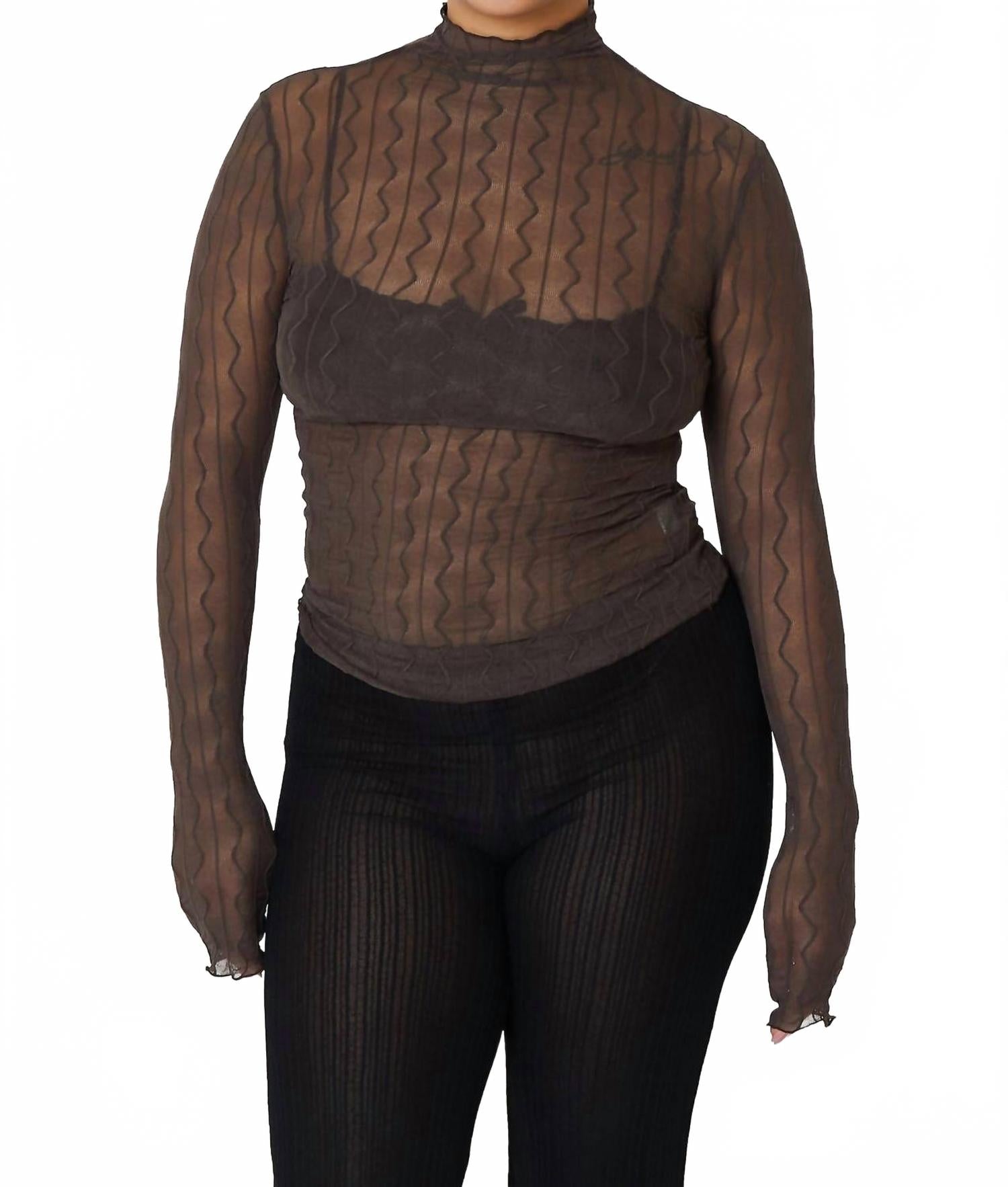 Ross Толстовка с воротником под горло в коричневом цвете FIND ME NOW
Ross Толстовка с воротником под горло в коричневом цвете FIND ME NOW