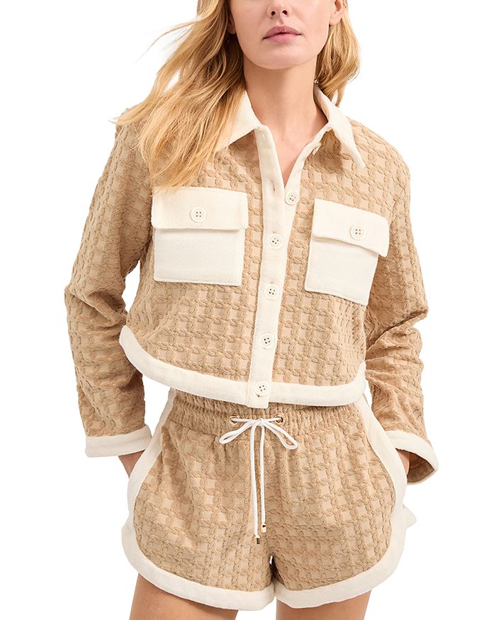 Зарях Укороченный Жакет-Кардиган Veronica Beard, коричневый
Зарях Укороченный Жакет-Кардиган Veronica Beard, коричневый