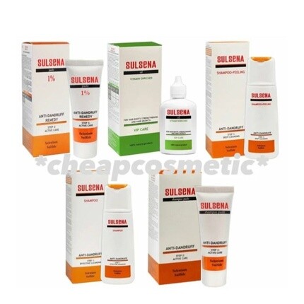 Шампунь, пилинг, паста линии ухода против перхоти, Sulsena
Шампунь, пилинг, паста линии ухода против перхоти, Sulsena