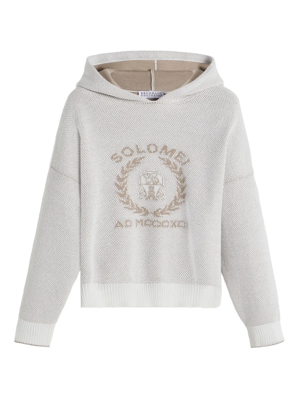 Худи с декоративной строчкой Brunello Cucinelli Kids, нейтральный
Худи с декоративной строчкой Brunello Cucinelli Kids, нейтральный