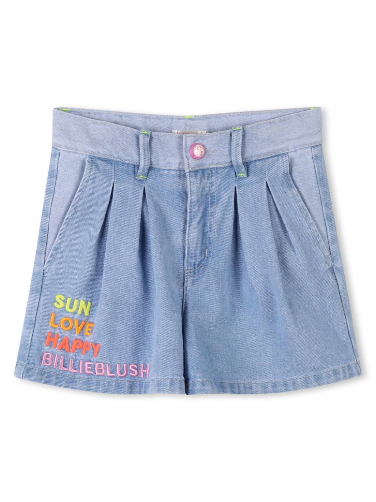 Billieblush джинсовые шорты со складками, синий
Billieblush джинсовые шорты со складками, синий