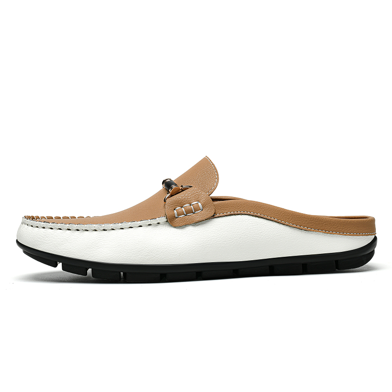 Bull Thunder Мужские противоскользящие тапочки с закрытым носком - хаки, цвет Khaki 
Bull Thunder Мужские противоскользящие тапочки с закрытым носком - хаки, цвет Khaki