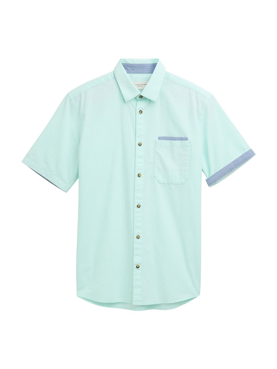 Рубашка на пуговицах классического кроя TOM TAILOR, мятный
Рубашка на пуговицах классического кроя TOM TAILOR, мятный