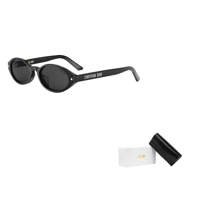 DIOR Солнцезащитные очки овальной оправы, Black
DIOR Солнцезащитные очки овальной оправы, Black