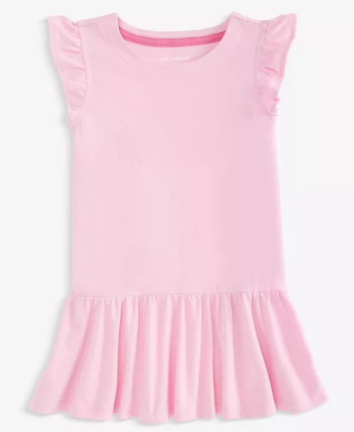 Платье для малышек с оборками на рукавах Epic Threads, розовый
Платье для малышек с оборками на рукавах Epic Threads, розовый
