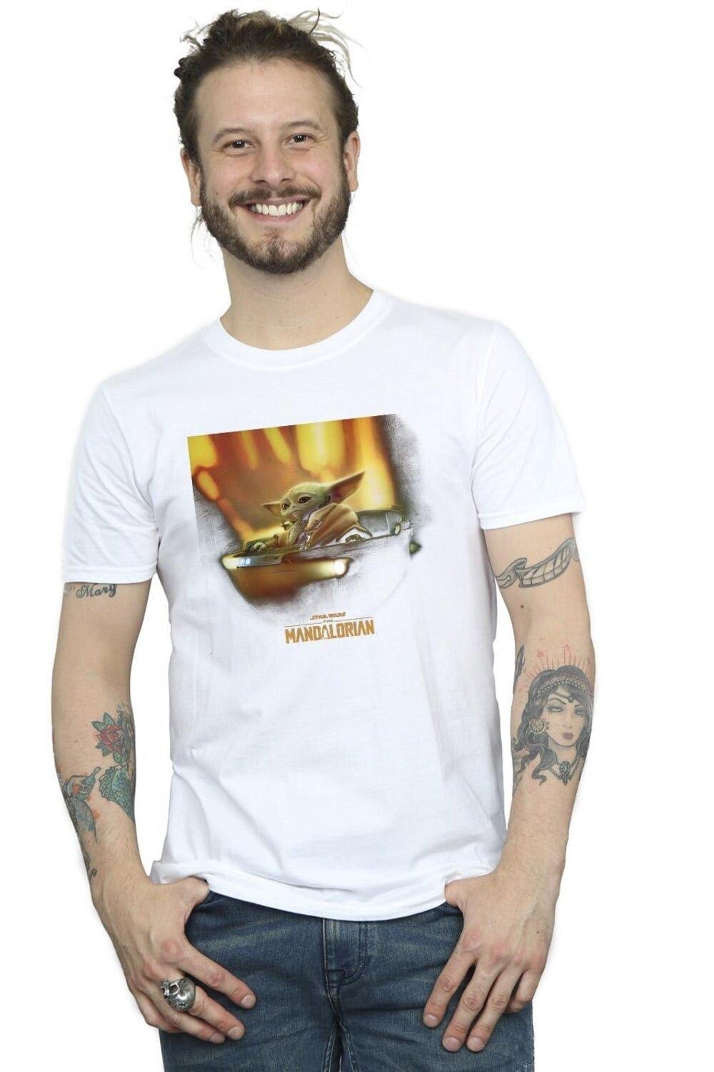 Футболка с рисунком мандалорца Грогу Star Wars, белый
Футболка с рисунком мандалорца Грогу Star Wars, белый