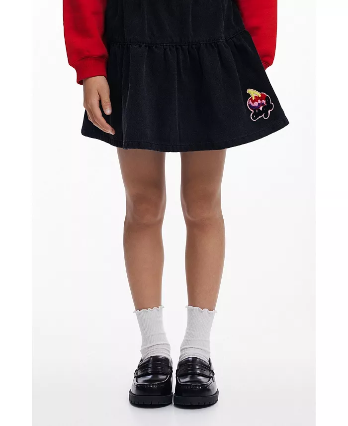 Девчачье мини-юбка с вишневым принтом Desigual, черный
Девчачье мини-юбка с вишневым принтом Desigual, черный