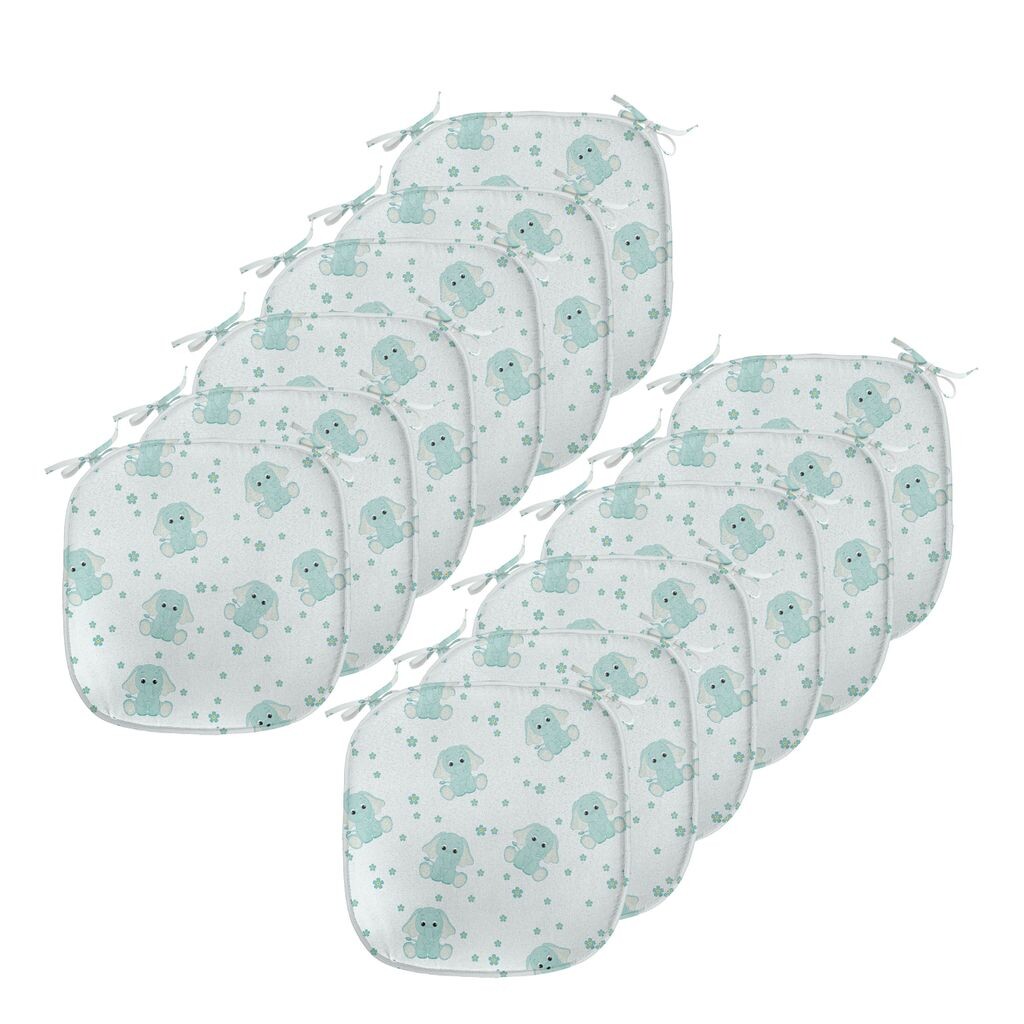 Подушка ABAKUHAUS Elephant Nursery для стульев для столовой, Spring Kids, декоративная водонепроницаемая подушка с ремнями для кухонных сидений, 40 см x 40 см — упаковка из 12 шт., нежно-голубой, голубой, белый
Подушка ABAKUHAUS Elephant Nursery для стульев для столовой, Spring Kids, декоративная водонепроницаемая подушка с ремнями для кухонных сидений, 40 см x 40 см — упаковка из 12 шт., нежно-голубой, голубой, белый