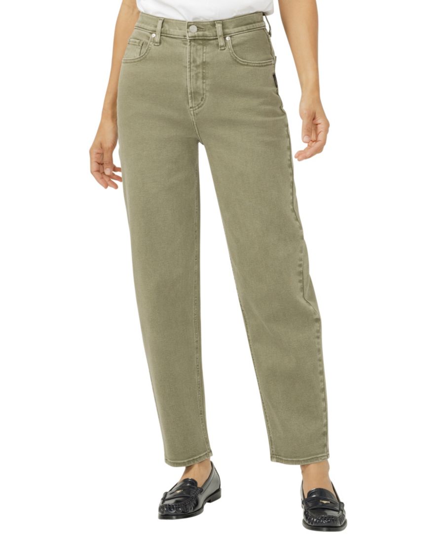 Женские джинсы с высокой посадкой и зауженными штанинами Silver Jeans Co, Military Green
Женские джинсы с высокой посадкой и зауженными штанинами Silver Jeans Co, Military Green