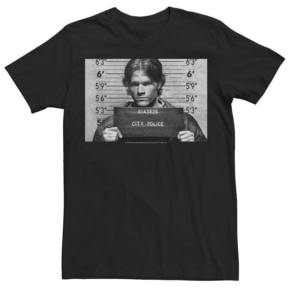 Мужская футболка Supernatural Sam Greyscale Mugshot Licensed Character, черный
Мужская футболка Supernatural Sam Greyscale Mugshot Licensed Character, черный