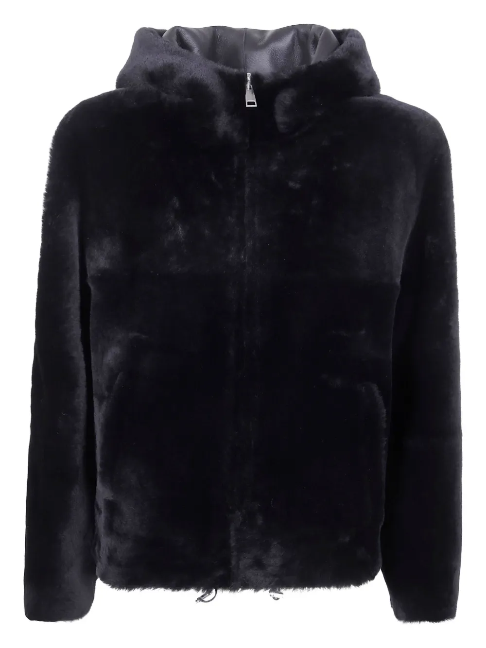 Двусторонняя меховая куртка с капюшоном Blancha, черный
Двусторонняя меховая куртка с капюшоном Blancha, черный