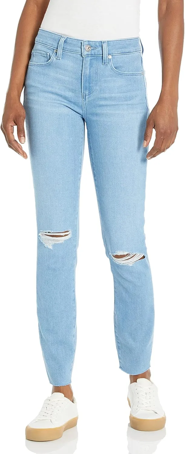 PAIGE Женские укороченные скинни Verdugo Mid Rise в цвете Whammy Destructed
PAIGE Женские укороченные скинни Verdugo Mid Rise в цвете Whammy Destructed