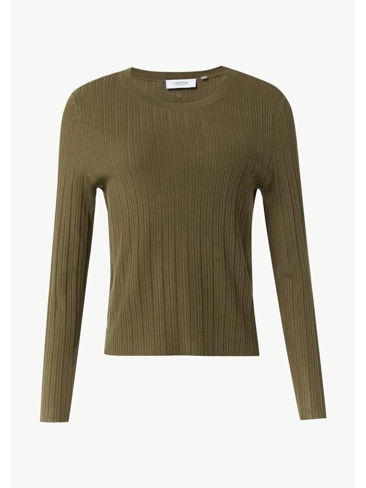 Пуловер comma CI Strickpullover langarm, оливковый
Пуловер comma CI Strickpullover langarm, оливковый