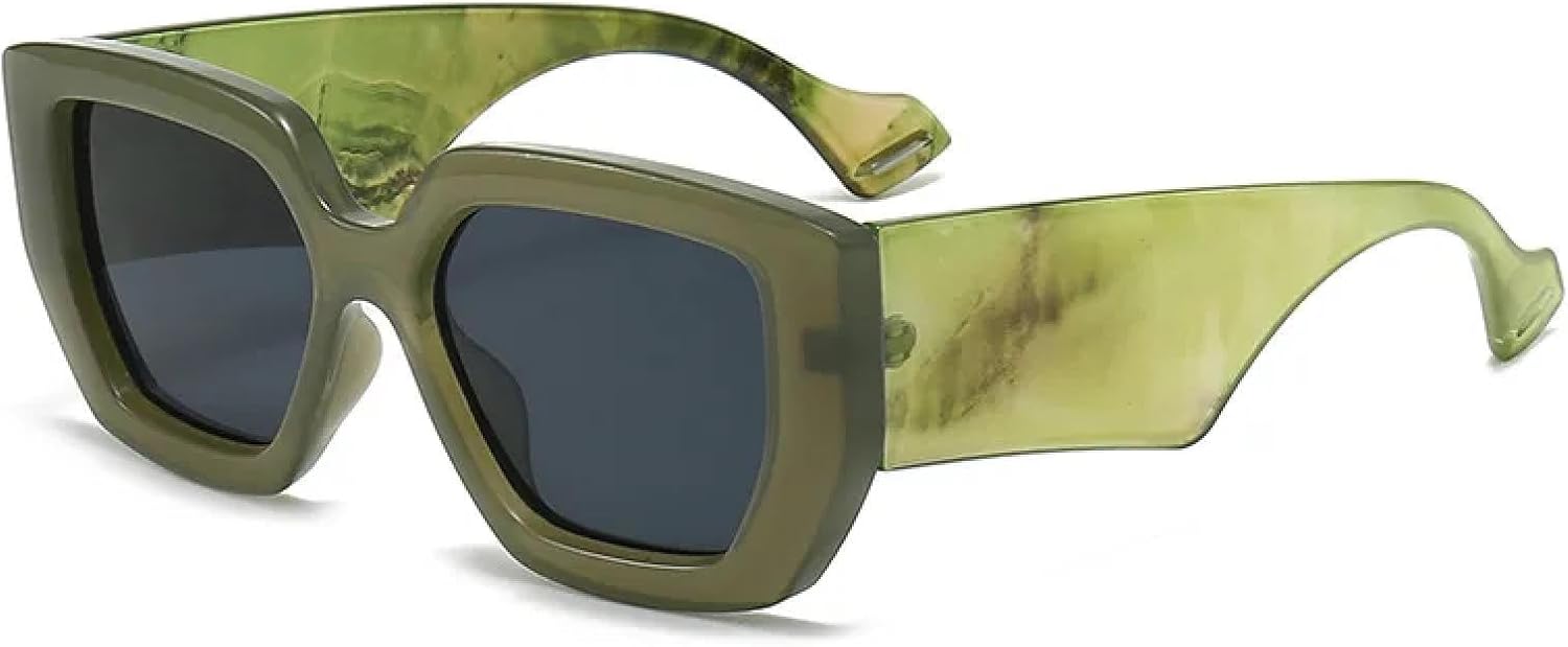 Солнцезащитные очки с защитой от УФ-излучения UV400 | Цветная легкая оправа | Для женщин и мужчин | Для занятий спортом на открытом воздухе и вождения DSVIGF, Dark Green
Солнцезащитные очки с защитой от УФ-излучения UV400 | Цветная легкая оправа | Для женщин и мужчин | Для занятий спортом на открытом воздухе и вождения DSVIGF, Dark Green