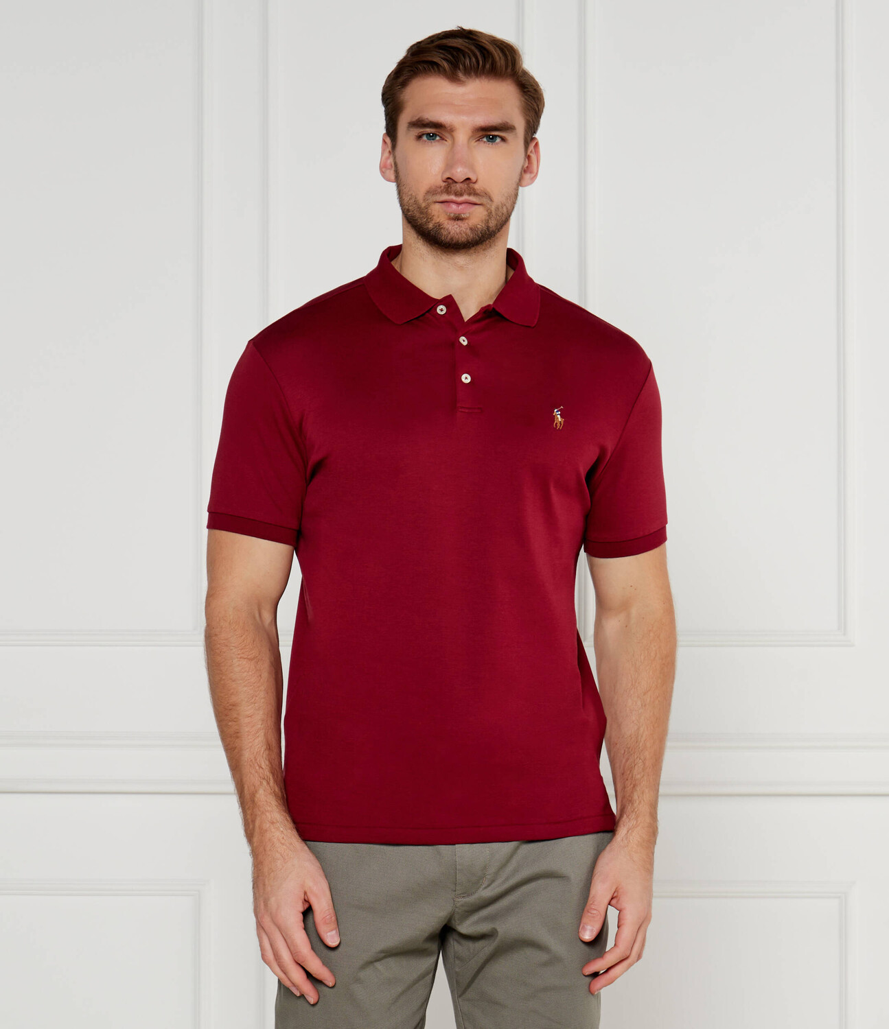 Поло POLO RALPH LAUREN Custom slim fit, бордо
Поло POLO RALPH LAUREN Custom slim fit, бордо