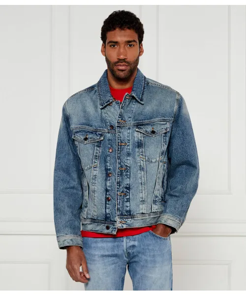 Джинсовая куртка Loose fit Hugo, синий
Джинсовая куртка Loose fit Hugo, синий