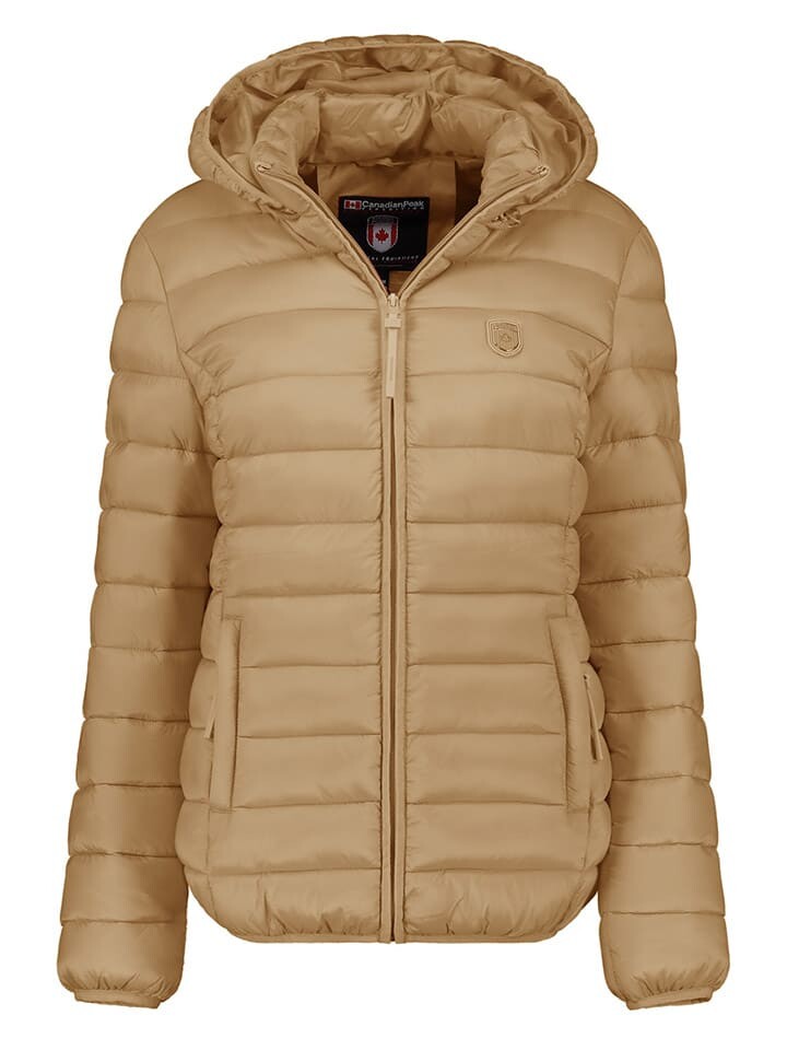 Стеганая куртка Canadian Peak Steppjacke Akitaleak, светло-коричневый
Стеганая куртка Canadian Peak Steppjacke Akitaleak, светло-коричневый