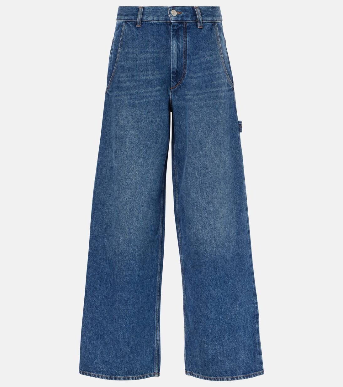 Джинсы Solene с широкими штанинами Marant Etoile, синий
Джинсы Solene с широкими штанинами Marant Etoile, синий