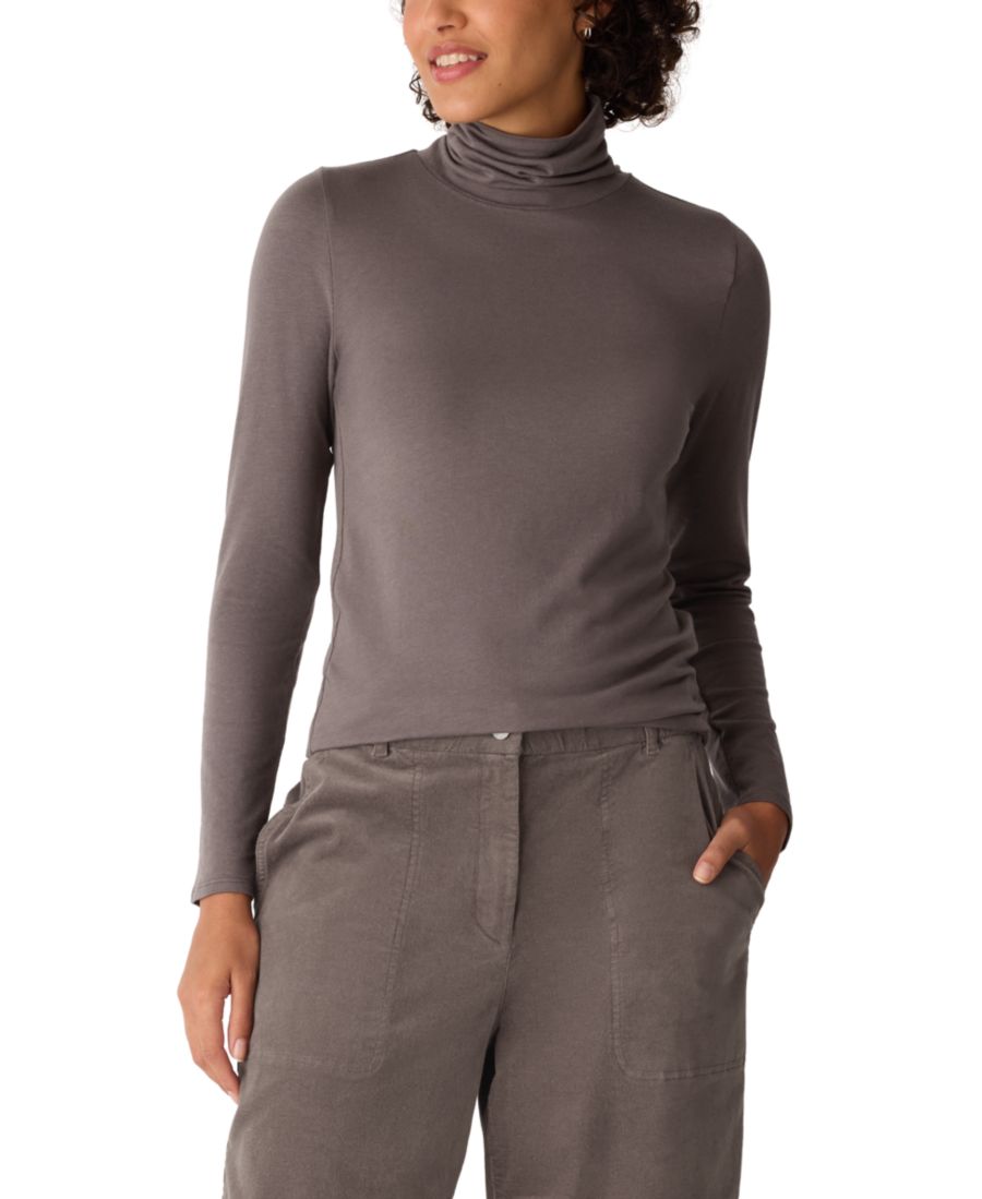Женский свитер с высоким воротником Eileen Fisher, Rye
Женский свитер с высоким воротником Eileen Fisher, Rye