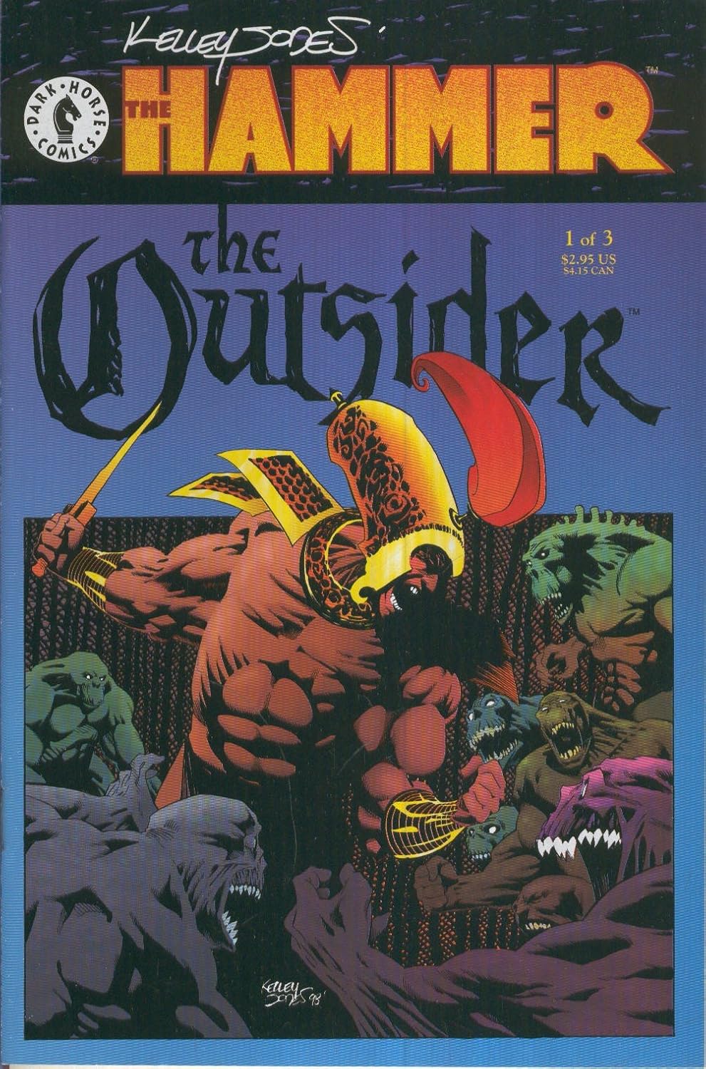 The Hammer: The Outsider #1 February 1999 (Dark Horse Comics)
The Hammer: The Outsider #1 February 1999 (Dark Horse Comics)