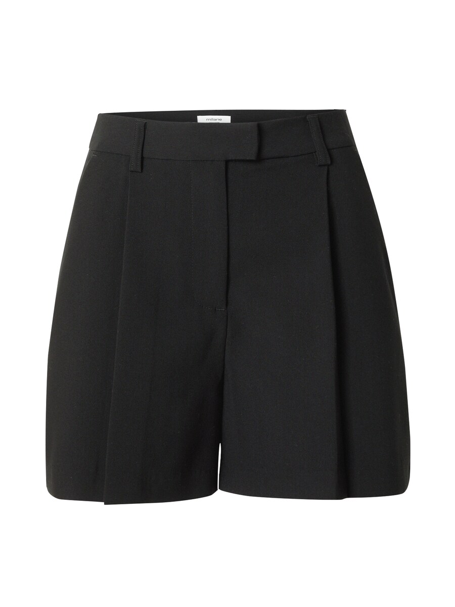 Брюки свободного кроя со складкой спереди millane, черный
Брюки свободного кроя со складкой спереди millane, черный