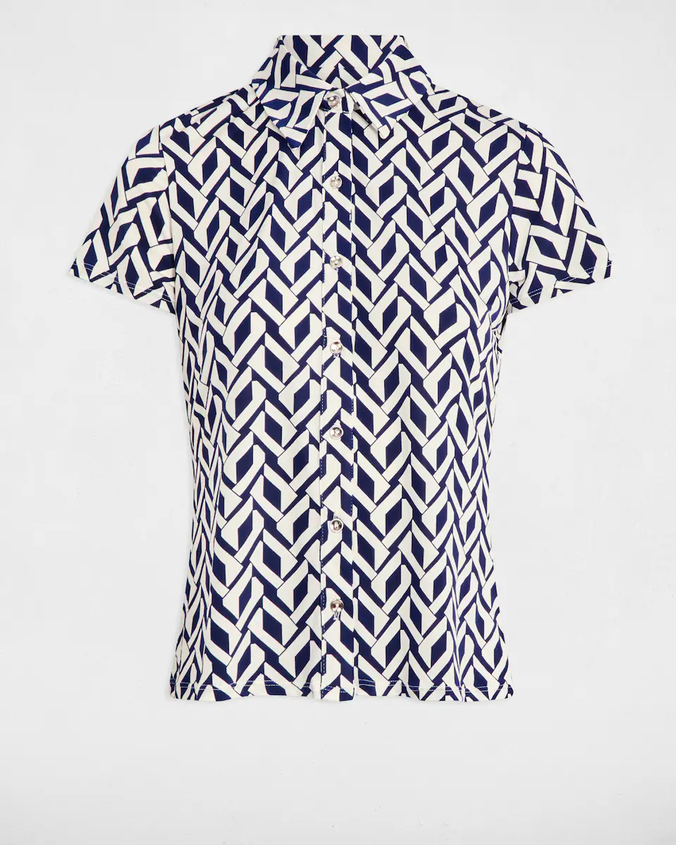 Женская блузка с коротким рукавом и принтом Morgan, белый
Женская блузка с коротким рукавом и принтом Morgan, белый