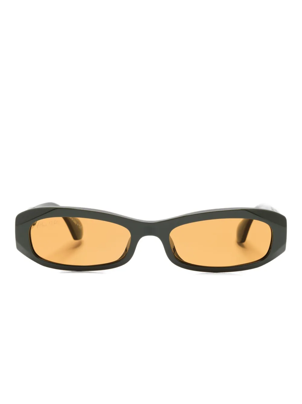 Солнцезащитные очки в прямоугольной оправе Alain Mikli, зеленый
Солнцезащитные очки в прямоугольной оправе Alain Mikli, зеленый