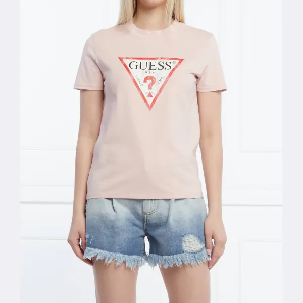 Футболка стандартного кроя Guess, розовый
Футболка стандартного кроя Guess, розовый