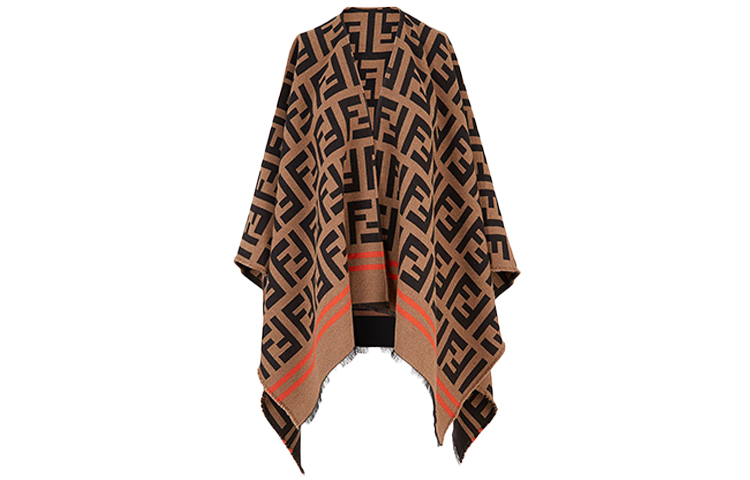 FENDI Шаль унисекс, Brown
FENDI Шаль унисекс, Brown