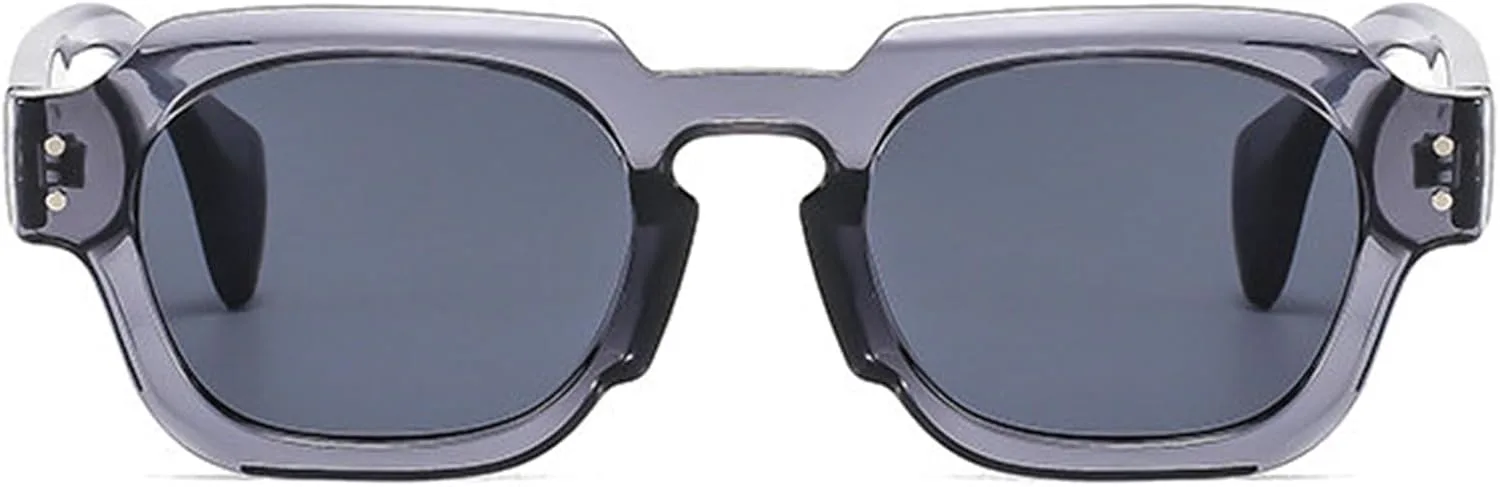 Винтажные квадратные мужские солнцезащитные очки, модные, маленькая оправа, желто-синие, UV400, женские, трендовые, с заклепками, в стиле панк helena, C2
Винтажные квадратные мужские солнцезащитные очки, модные, маленькая оправа, желто-синие, UV400, женские, трендовые, с заклепками, в стиле панк helena, C2