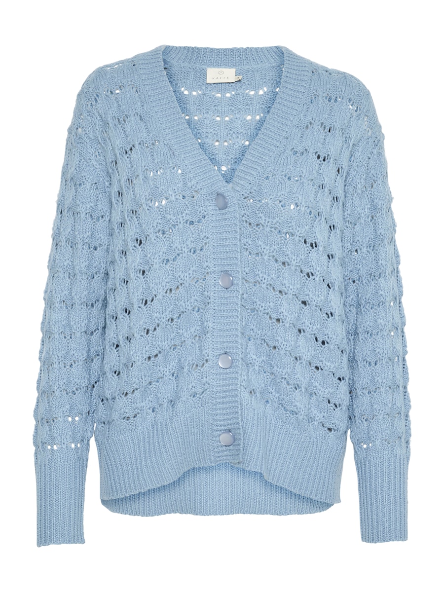 Вязаный кардиган Kaffe Elena, светло-голубой
Вязаный кардиган Kaffe Elena, светло-голубой