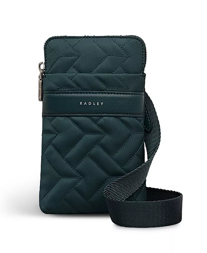 Стеганая мини-сумка Holland Park на молнии для телефона через плечо Radley London
Стеганая мини-сумка Holland Park на молнии для телефона через плечо Radley London