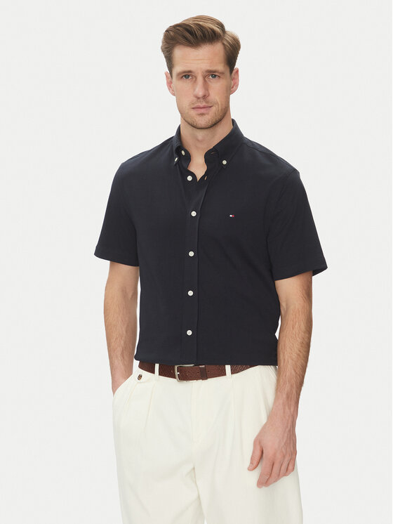 Рубашка обычного кроя Performance MW0MW38663 Tommy Hilfiger, синий
Рубашка обычного кроя Performance MW0MW38663 Tommy Hilfiger, синий