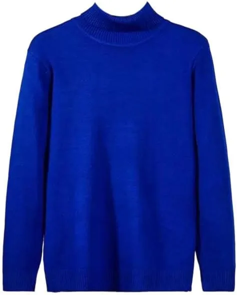 Мужской классический водолазный свитер с длинным рукавом
Мужской классический водолазный свитер с длинным рукавом