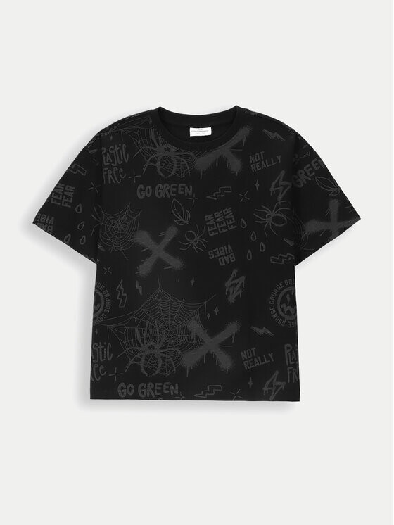 Футболка стандартного кроя Coccodrillo, черный
Футболка стандартного кроя Coccodrillo, черный