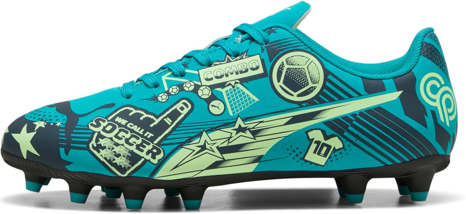 Футбольные бутсы Puma для детей и взрослых Unisex Christian Pulisic Legacy Ultra Firm для искусственного покрытия, синий/зеленый
Футбольные бутсы Puma для детей и взрослых Unisex Christian Pulisic Legacy Ultra Firm для искусственного покрытия, синий/зеленый