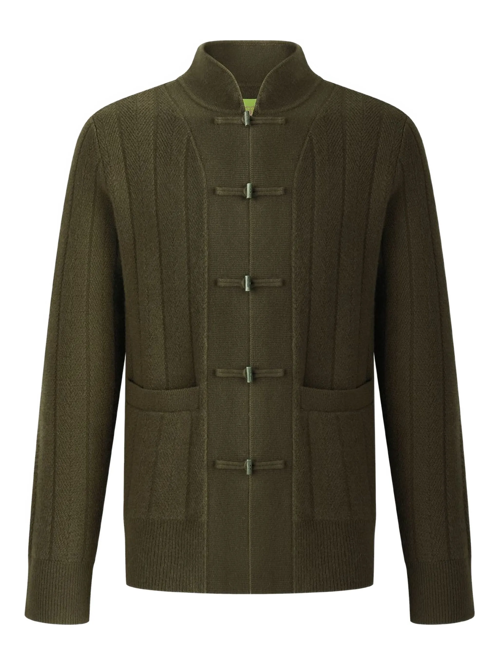 Кардиган Tang с застежкой тогл Shanghai Tang, зеленый
Кардиган Tang с застежкой тогл Shanghai Tang, зеленый