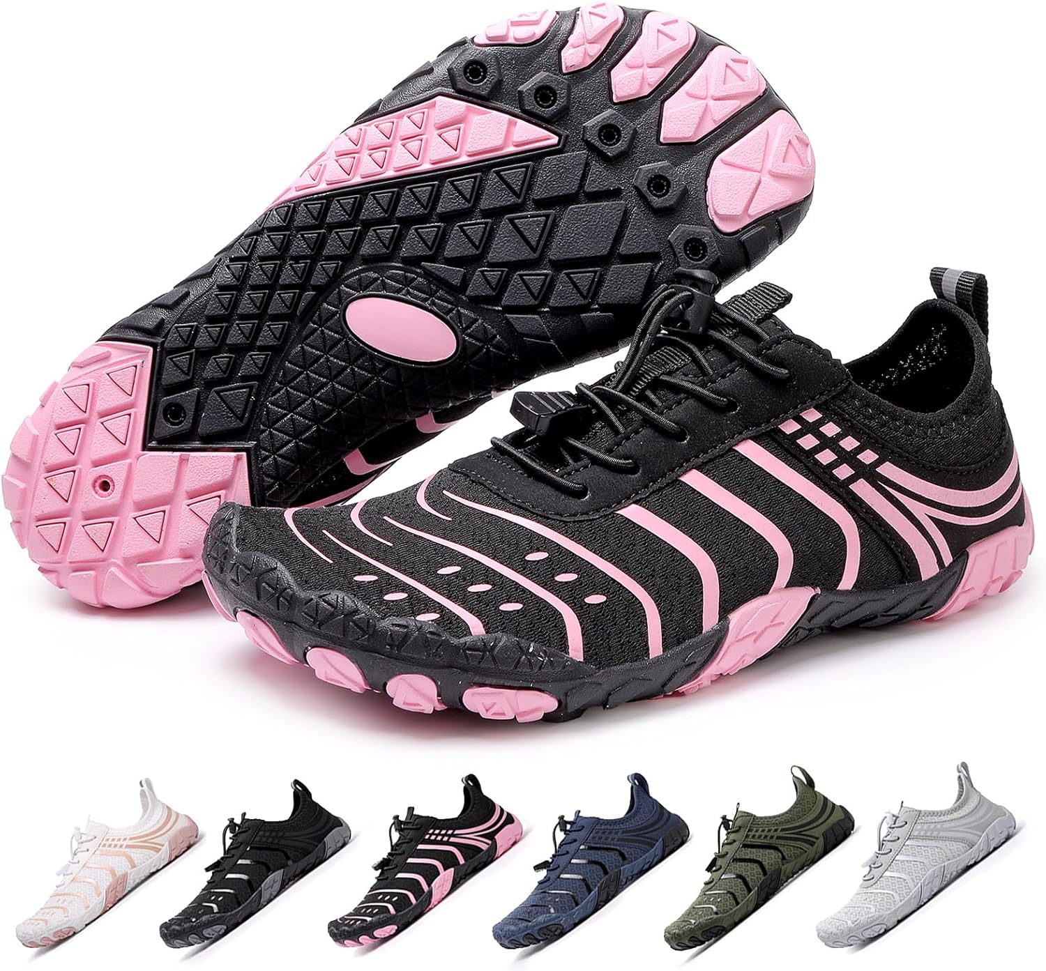 Ботинки для походов для женщин и мужчин, унисекс водонепроницаемые босоножки, дышащие, противоскользящие походные туфли для занятий спортом, с широкой носочной частью, для походов, прогулок, бега, йоги и водных видов спорта Xianfengniao, черный/...
Ботинки для походов для женщин и мужчин, унисекс водонепроницаемые босоножки, дышащие, противоскользящие походные туфли для занятий спортом, с широкой носочной частью, для походов, прогулок, бега, йоги и водных видов спорта Xianfengniao, черный/...