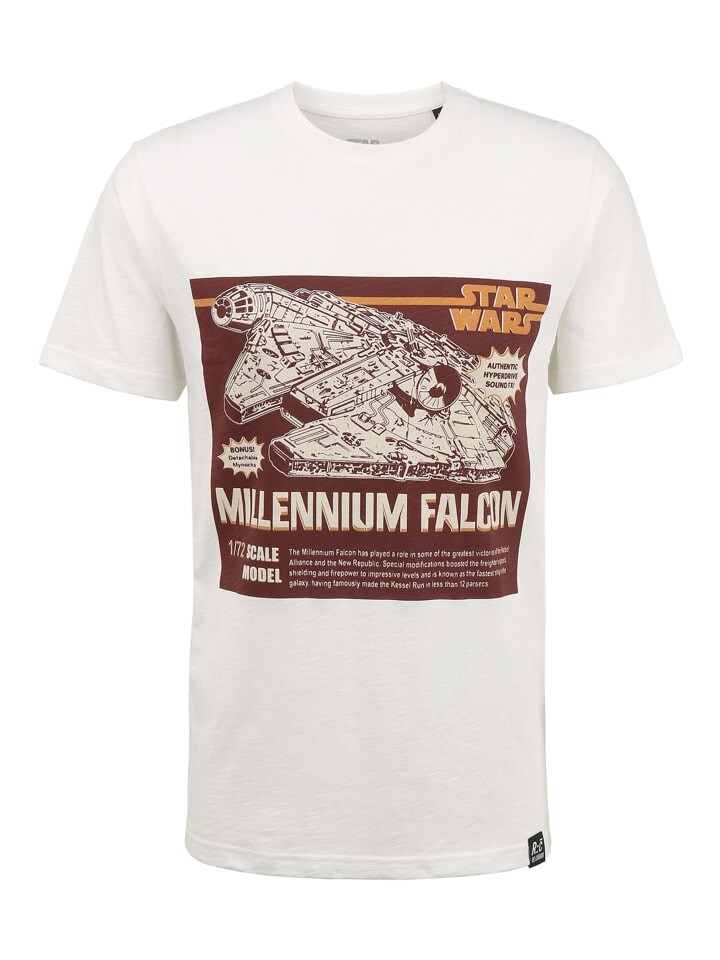 Футболка Re:Covered T-Shirt Star Wars Millennium, белый
Футболка Re:Covered T-Shirt Star Wars Millennium, белый