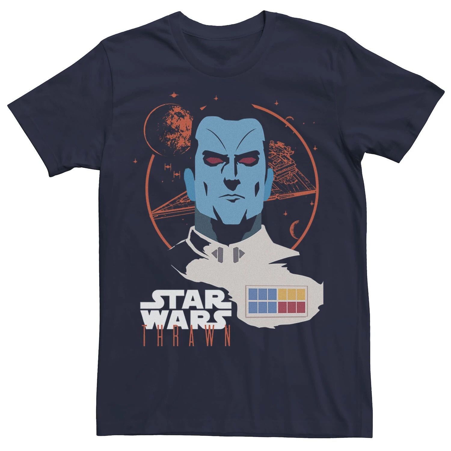Мужская футболка Admiral Thrawn Head Shot Star Wars
Мужская футболка Admiral Thrawn Head Shot Star Wars