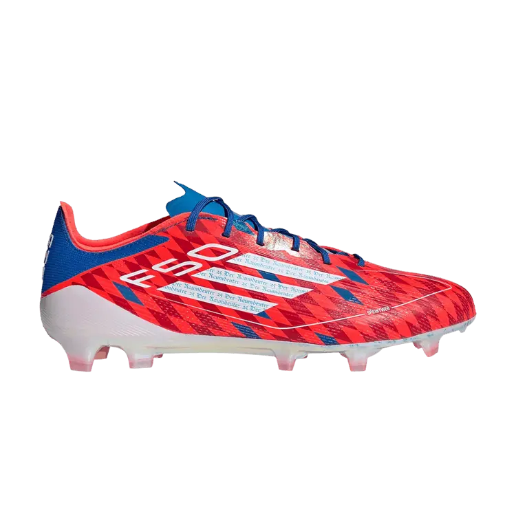 Бутсы adidas Thomas Müller x Adizero F50 Elite FG 'Raumdeuter', красный
Бутсы adidas Thomas Müller x Adizero F50 Elite FG 'Raumdeuter', красный